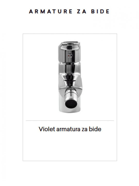 Armal armature Violet